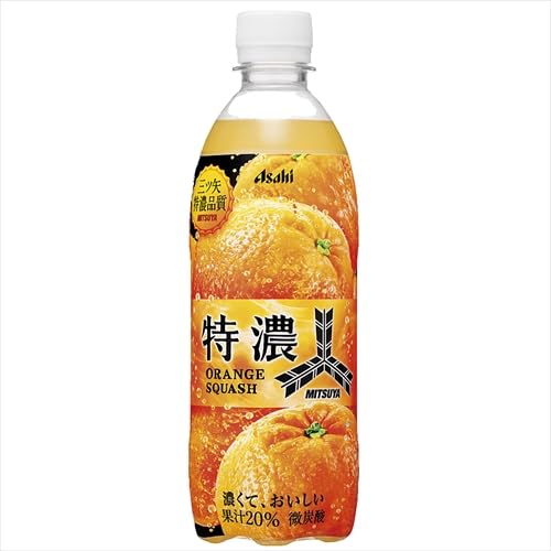 Amazon.co.jp: アサヒ 三ツ矢特濃オレンジスカッシュ 500ml : 食品